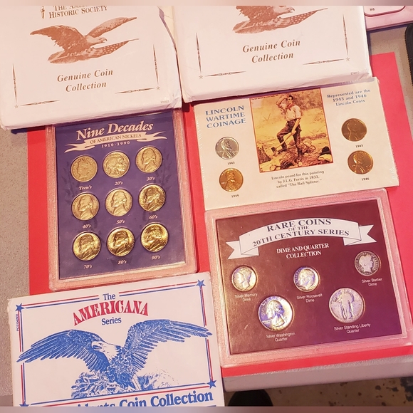 Genuine Coin Collection from the American Historical Society & president Collect - Picture 3 of 12